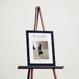 "classic layout" - Graduation Welcome Signs in Navy by Christy Hy Lee - In Use
