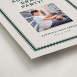 "Varsity Frame" - Graduation Welcome Signs in Evergreen by Angela Garrick - Detail