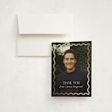 "Fun Border Frame" - Graduation Thank You Cards in Ice by Jackie Crawford - Front