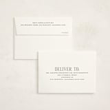 "classic layout" - Foil-Pressed Graduation Thank You Cards in Navy by Christy Hy Lee - FREE Recipient Addressing