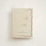 "Magnolia" - Foil-Pressed Graduation Thank You Cards in Cotton by Maja Cunningham - Front