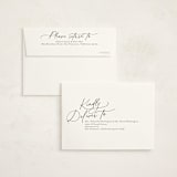 "Simply Side Scripted" - Graduation Thank You Cards in Latte by Jackie Crawford - FREE Recipient Addressing