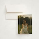 "Minimalist Elegance" - Graduation Thank You Cards in Ink by Ana de Sousa - Front
