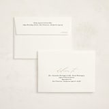 "Pure Elegance" - Graduation Thank You Cards in Cotton by Carolyn Nicks - FREE Recipient Addressing