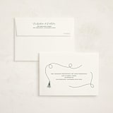 "Twirling Tassle" - Graduation Thank You Cards in Snow by Lauren Chism - FREE Recipient Addressing