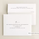 "Timeline" - Graduation Thank You Cards in Ink by Carolyn MacLaren - FREE Recipient Addressing