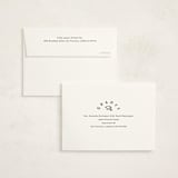 "Classy Arch Grad" - Graduation Thank You Cards in Cloud by Kristin Oliversen - FREE Recipient Addressing