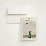 "School spirit" - Graduation Thank You Cards in Clover by Stacey Meacham - Front