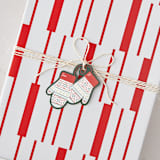 "Winter Mittens" - Gift Tag in Festive by Michelle Taylor