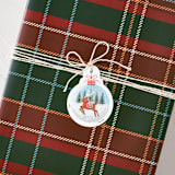 "reindeer" - Gift Tag in Cocoa by Elly