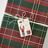 "Nutcracker" - Gift Tag in Merry by BERNADETT URBANOVICS