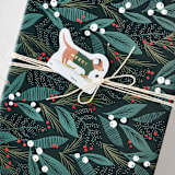 "Dachshund Through the Snows" - Gift Tags in Evergreen by Itsy Belle Studio
