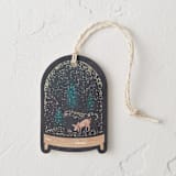 "Snowy Snow globe" - Gift Tags in Midnight by Jackie Crawford