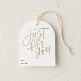 "Just for You" - Gift Tags in Sugar by Kristen Smith