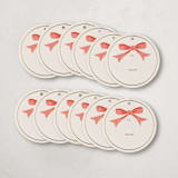 "Sweet Bow" - Gift Tag in Ruby by Jamie Alexander