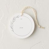 "Simple Wreath" - Gift Tags in Ice by Kelly Schmidt