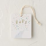 "Baby Elephant" - Gift Tags in Cloud by Lori Wemple