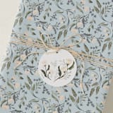 "Peaceful Florals" - Gift Tags in Petal by Vivian Yiwing