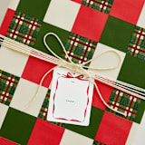 "Ribbon Frame Gift Tags" - Gift Tag in Multi by Olivia Kanaley Inman