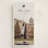 "Modern Script" - Graduation Announcements in Sand by Zove Ahhh - Front