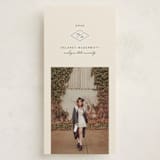 "Mid Century" - Graduation Announcements in Buttercream by Baumbirdy - Front