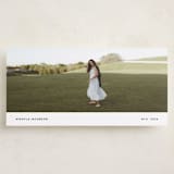 "Lastly" - Graduation Announcements in Ink by Blustery August - Front