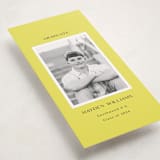 "Bright and Bold" - Graduation Announcements in Lemon by Kristen Knechtel - Detail