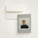 "minimal" - Graduation Thank You Cards in Sky by JoAnn Jinks - Front