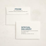 "The Graduate" - Graduation Thank You Cards in Cloud by Maria Alou - FREE Recipient Addressing