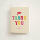 "Confetti Drop" - Graduation Thank You Cards in Multi by Megan Cash - Front