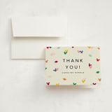 "Disney's Mickey Confetti" - Graduation Thank You Cards in Multi by Ellen Schlegelmilch - Front