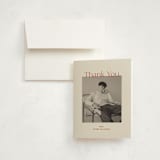 "hayden" - Graduation Thank You Cards in Scarlet by Ellen Schlegelmilch - Front