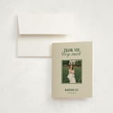 "The Headliner" - Graduation Thank You Cards in Butter by Erin L. Wilson - Front