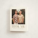 "The Grads" - Graduation Thank You Cards in Parchment by Paola Benenati - Front