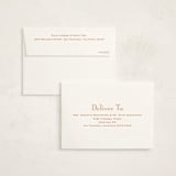 "Campus" - Graduation Thank You Cards in Burnt Orange by Megan Davis - FREE Recipient Addressing