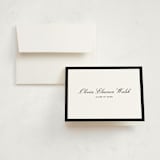 "Cecilie" - Graduation Thank You Cards in Ink by Megan Davis - Front