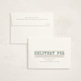 "Varsity Frame" - Graduation Thank You Cards in Vintage by Erin L. Wilson - FREE Recipient Addressing