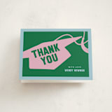 "Capped" - Graduation Thank You Cards in Roses by Inkblot Design - Front