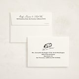 "Oyster" - Graduation Thank You Cards in Caviar by Megan Davis - FREE Recipient Addressing