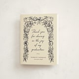 "future in bloom" - Graduation Thank You Cards in Ink by Jamie Alexander - Front