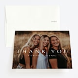 "Celebration" - Graduation Thank You Cards in Cotton by Kasia Labocki - Front