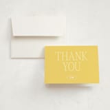 "Spotlight Moment" - Graduation Thank You Cards in Butter by Jenna Holcomb - Front