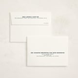 "Bold Grads" - Graduation Thank You Cards in Navy by Angela Quan - FREE Recipient Addressing