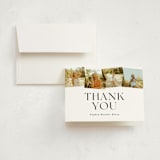 "Snapshot" - Graduation Thank You Cards in Ink by Hudson meet Rose - Front