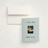 "Popular" - Graduation Thank You Cards in Sky by Claire - Front