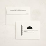 "Theatric" - Graduation Thank You Cards in Midnight by Christie Garcia - FREE Recipient Addressing