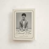 "Refined Grad" - Graduation Thank You Cards in Taupe by Ashley Iwafuchi - Front