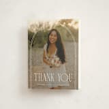 "Brilliant Day" - Graduation Thank You Cards in Cotton by Carmia C. - Front