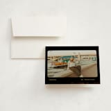 "Film Star" - Graduation Thank You Cards in Noir by Jenna Holcomb - Front