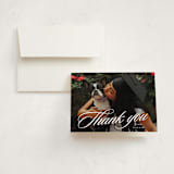 "Most Classic" - Graduation Thank You Cards in Newspaper by Lea Delaveris - Front